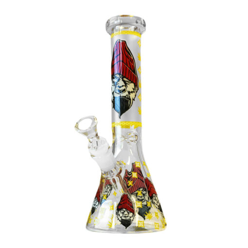 Im Dunkeln leuchtende Gorilla Bong aus dreifach dickem Glas, 25 cm – Bild 5