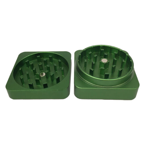 Wholesale-Best-Buds-Flat-Square-Aluminium-Grinder-Grass-48mm-2