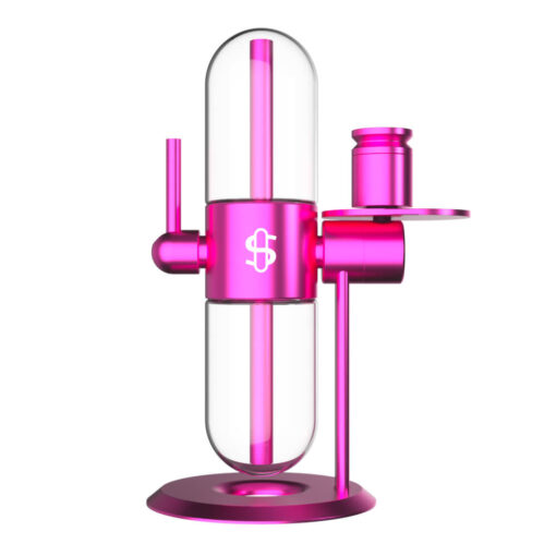 Stündenglass Gravity Infuser 360 Degrees Bong Vaporizer Pink 1.