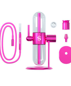 Stündenglass Gravity Infuser 360 Degrees Bong Vaporizer Pink 6.