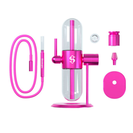 Stündenglass Gravity Infuser 360 Degrees Bong Vaporizer Pink 6.