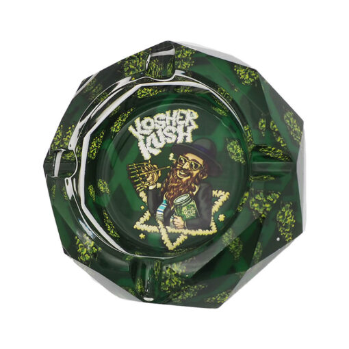 Best Buds Crystal Ashtray with Giftbox Kosher Kush 3