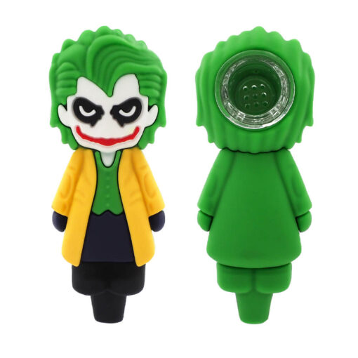 Clown-Bosewicht-Silikonpfeife-Gelb-10.5cm.jpg