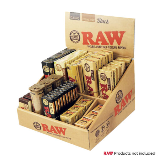 RAW Counter Carton Display Small 1