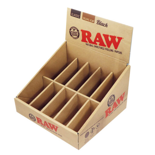 RAW Counter Carton Display Small 2