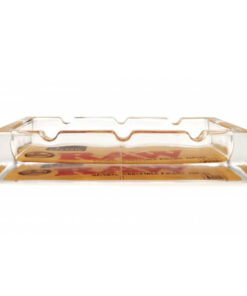 RAW Glass Rectangular Ashtray 16cm 3