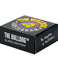 The Bulldog Original Blue Glass Ashtray 2