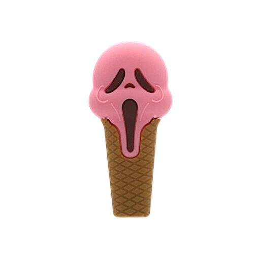 Scary Ice Cream Silikone Pfeife 10 cm