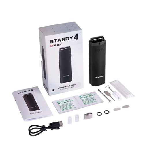 X-Vape X-Max Starry 4 Trockenkräuter Verdampfer Schwarz – Bild 5