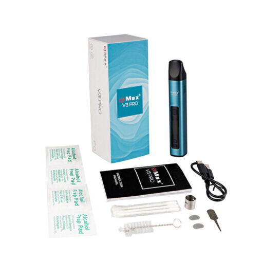 X-Vape X-Max V3 Pro Trockene Kräuter Vaporizer Blau – Bild 2