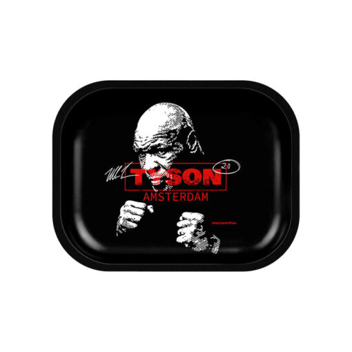 Tyson 2.0 Metal Rolling Tray Boxing Mike 27.5 x 17.5cm