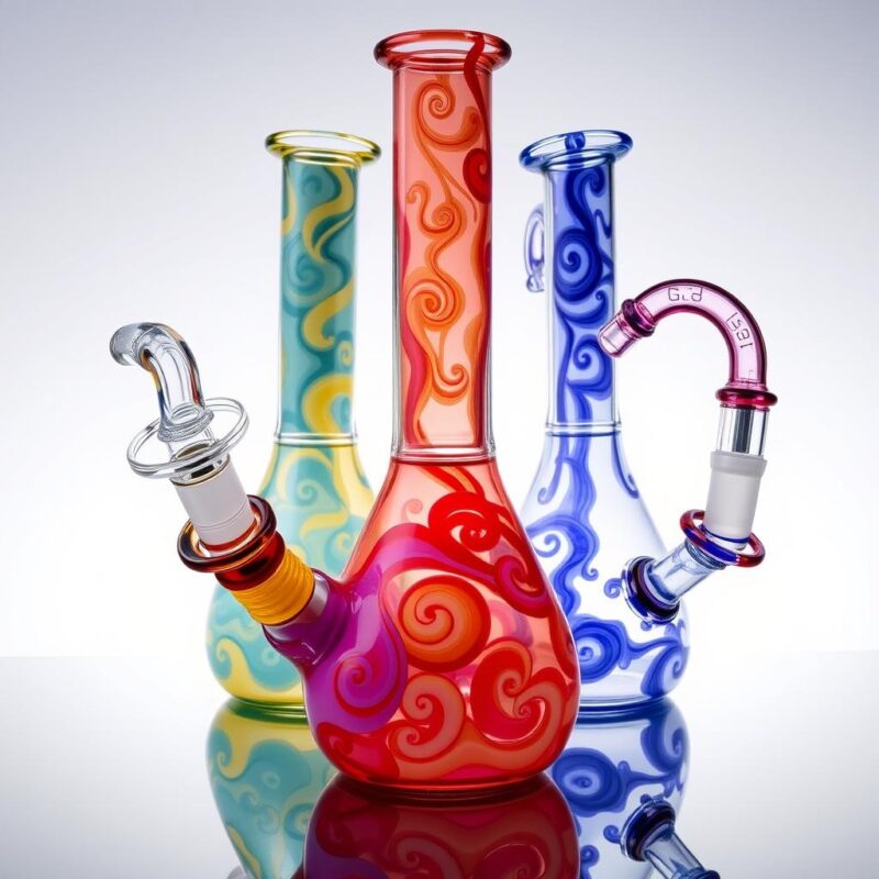 Unterschiede zwischen Straight-Tube und Beaker-Bongs