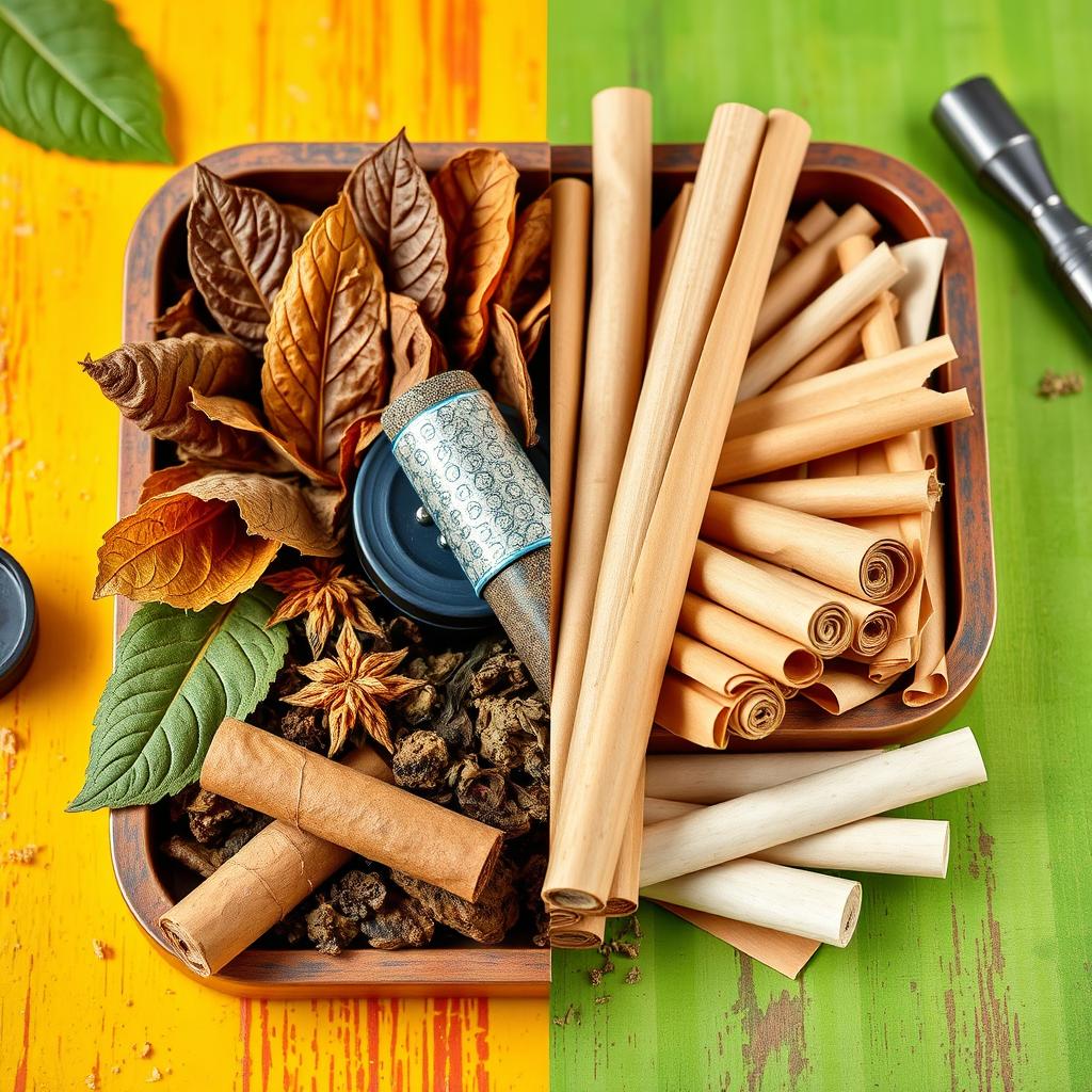 Blunt Wraps vs Rolling Papers- Der Vergleich