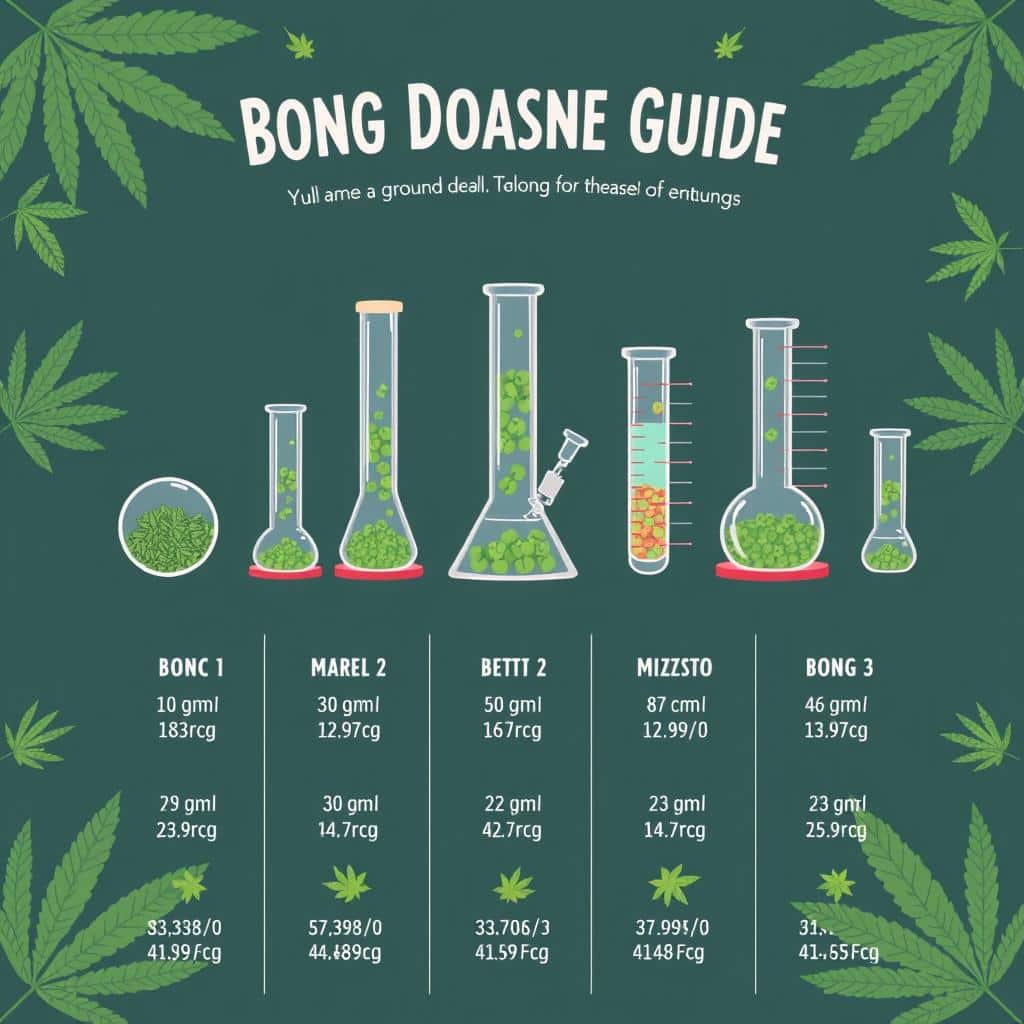 Bong Dosierung Anleitung – Wie viel Gramm nutzen?