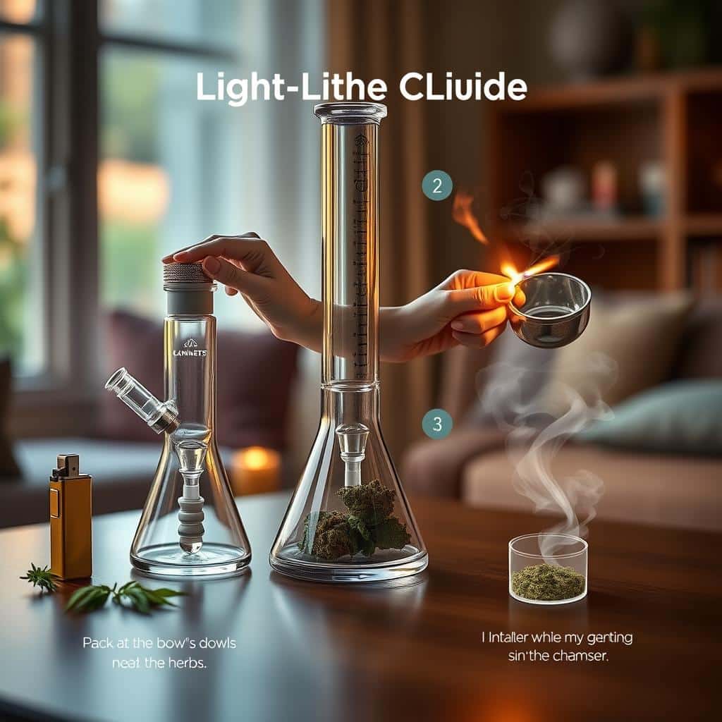 Wie Bong anzünden | Tipps für sicheren Genuss