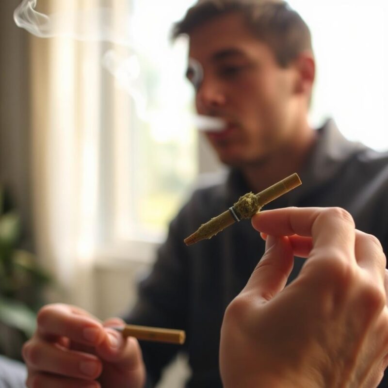 Rauchen von CBD